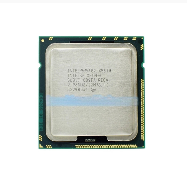 2.933 Twelve-Thread CPU Processor 12M 95W LGA 1366C Intel Xeon X5670 5670...