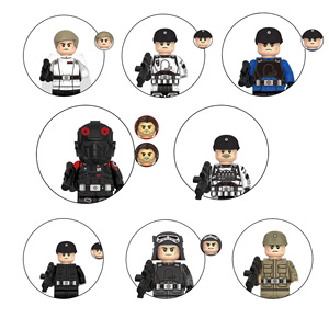 Vente en gros de figurines d'action miniatures Galactic Wars, figurines de collection, soldats de <span class=keywords><strong>la</strong></span> galaxie, ensemble de jouets en plastique G0154 - Product Image 1