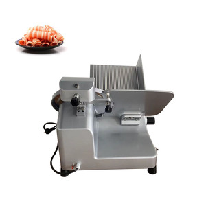 Máquina Cortadora de Carne Eléctrica de Uso Comercial QPJ250A para Alimentos Congelados y Corte de Patatas - Product Image 1