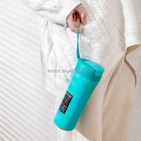 2025 Emerit gros Logo personnalisé Portable 500ml Sports de plein air voiture gobelets 304 acier inoxydable doublure ventouse tasse à café cadeaux