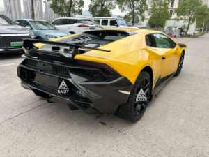 Kit de carrosserie pare-chocs en Fiber de carbone Huracan pour <span class=keywords><strong>Lamborghini</strong></span> Huracan LP580 LP610 EVO 2014 + Kit de conversion Tecnica lèvre avant en carbone sec - Product Image 5