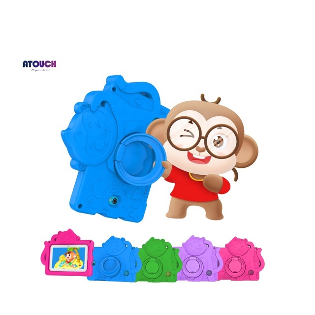 Hot Selling ATOUCH 7.85 Inch Kids Tablet 5G Network Support Dual Sim Card Phone Calling Android 16 Tablet PC for Children