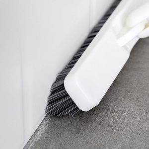 Long Handle Stiff Bristled Floor Brush Nylon For Cleaning Corners Crevices Bathroom Toilet Tile Grout - Product Image 4