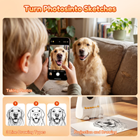 Projecteur de Dessin Intelligent T100 pour Enfants, Projecteur de Traçage et de Peinture, Jouet Éducatif pour Enfants, Garçons et Filles, Cadeau