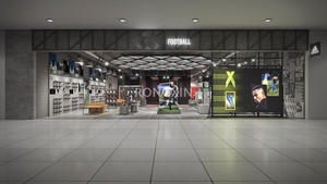 Promozione Design di alta qualità per negozi al dettaglio di stile di vita sportivo per esposizione di indumenti - Product Image 6