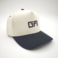 Mode deux tons extérieur 5 panneaux femmes enfants haute qualité coton chapeau de course personnalisé brodé lettre Logo casquettes de Baseball