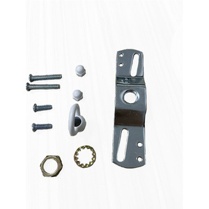 Plaque de plafond en métal avec fixation par vis, blanc, argent, noir, PJ0707, cache de finition pour éclairage - Product Image 1