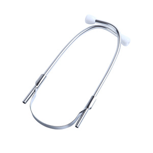 Factory Direct Custom Manufacturing Available Wholesome Aluminum Ear-Hook Stethoscope for Children's Play <b>Doctor</b> <b>Toys</b> - Product Image 2