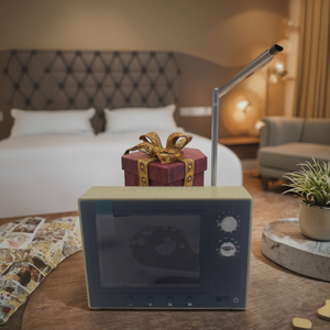 Nuevo Producto El Televisor Más Pequeño del Mundo Mini TV Portátil Recargable Tamaño Pequeño TV de Bolsillo Regalo Creativo para el Regreso a Clases - Product Image 4