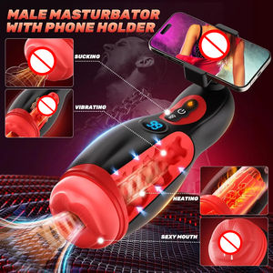 Juguete Sexual, Masturbador Masculino Automático con Succión, Copa Vibradora, Máquina de Sexo Oral con Calor, Masturbación para Adultos, Suministros para Hombres - Product Image 2