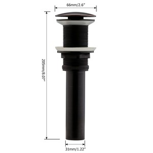 Tubo di Scarico Flessibile in Acciaio Inox per Vasca e Lavandino, 4 Pollici, Design Moderno per Hotel e Ospedali - Product Image 6