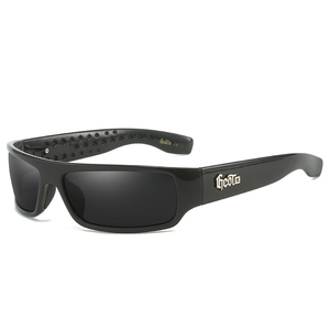 <span class=keywords><strong>Gafas</strong></span> de Sol Estilo Chicano Locomotive Gangster, Moda Hip Hop de la <span class=keywords><strong>Costa</strong></span> Oeste, Montura Rectangular, Lentes Polarizadas Tac - Product Image 1