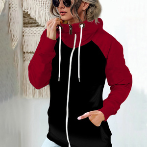 Manteau <span class=keywords><strong>femme</strong></span> <span class=keywords><strong>pull</strong></span> en velours à capuche <span class=keywords><strong>grande</strong></span> <span class=keywords><strong>taille</strong></span> nouveau Plus épais ample pour l'automne hiver Europe États-Unis - Product Image 1