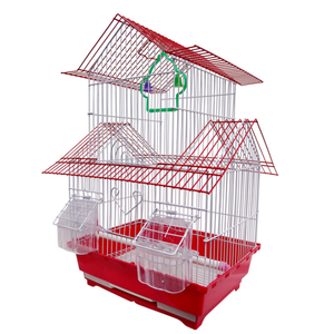 <span class=keywords><strong>Cage</strong></span> à oiseaux pliable en bois de grande taille, dispositif métallique Anti-rouille par galvanisation audacieux, avec décoration - Product Image 1