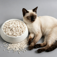 Litière pour chat en tofu, biodégradable, écologique, agglomérante, avec contrôle supplémentaire des odeurs, service OEM pour le marché européen