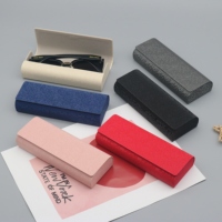 Étui rigide rectangulaire simple pour lunettes de soleil et de vue avec protection