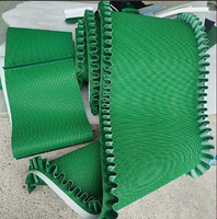 Fabricante de Bandas Transportadoras de PVC con Gran Ángulo de Inclinación y Borde Protector para Transporte Industrial