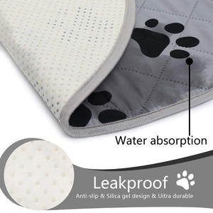 Modern Soft Washable Non-Slip Reusable <b>Dog</b> Training Pet Pads Winter Non-Woven Fabric Mat for Puppy <b>Dogs</b> - Product Image 2