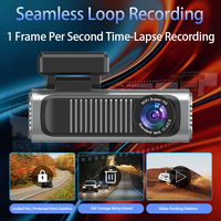 Cámara para Auto Auto Sight 4G LTE, Cámara Remota para Vehículo 2K+1080P con Doble Lente, GPS Beidou, Doble Posicionamiento, Monitoreo de Estacionamiento, DVR para Auto, Caja Negra con IA