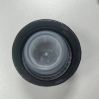 Bouchon de bec en plastique noir pour bouteilles d'huile moteur Taille de filetage 39.5mm étanche