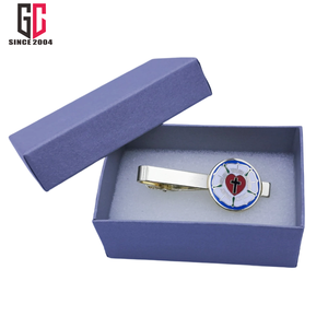 Pince à cravate en métal émaillé personnalisée, thème <span class=keywords><strong>Luther</strong></span> Rose de la Réforme Protestante, cadeau de Confirmation, fabrication usine avec 12 ans d'expérience - Product Image 2