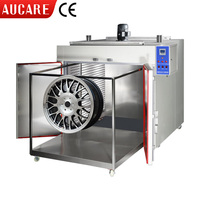 Horno Industrial Electrostático para Secado y Curado de Recubrimientos en Polvo, Horno Industrial para Curado de Recubrimientos en Polvo para Llantas de Aleación