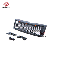 Pièces automobiles TEYOUTE, calandre de remplacement noire en ABS avec éclairage, compatible avec Ford Kuga / Escape 2008-2012