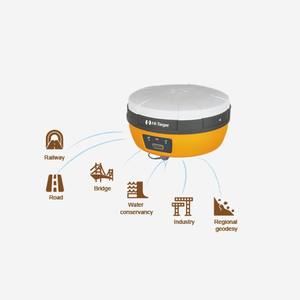 جهاز استقبال <span class=keywords><strong>Hi</strong></span> <span class=keywords><strong>Target</strong></span> <span class=keywords><strong>V30</strong></span> Plus <span class=keywords><strong>GPS</strong></span> GNSS التفاضلي بدقة 2 مم، مقاوم للماء IP67، ثنائي التردد، مدى 10 كم، للمسح الجغرافي GNSS <span class=keywords><strong>RTK</strong></span> - Product Image 3