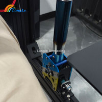 Cockpit de simulation de course économique pour usage domestique, avec levier de vitesses séquentiel, connexion USB rapide et adaptable