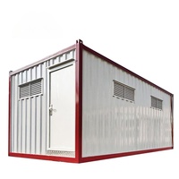 Casa Contenedor Prefabricada Modular Personalizada con Aislamiento Acústico y Térmico, Resistente al Fuego y al Viento, Edificio de Oficinas, Apartamento Urbano Pequeño