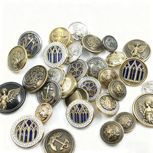 Yeni Stil Yüksek Kaliteli Modern 17mm Aksesuarlar Perçinler Özel Logo Kot Çinko Alaşım Kaplama Kot Düğmesi - Product Image 4