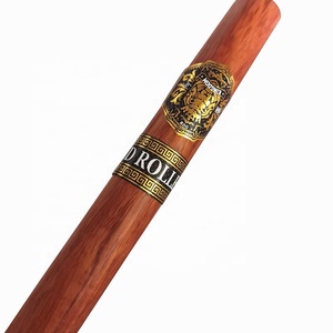 Papel de cigarro enrollado a mano negro <span class=keywords><strong>cubano</strong></span> de lujo, lámina dorada, vinilo impermeable, plástico, Material PP, etiquetas adhesivas de <span class=keywords><strong>precio</strong></span> al por mayor - Product Image 6