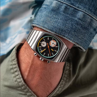 Ciloa Black Square montre homme sport haute qualité lumière luxe cadeau personnalisable montre à quartz