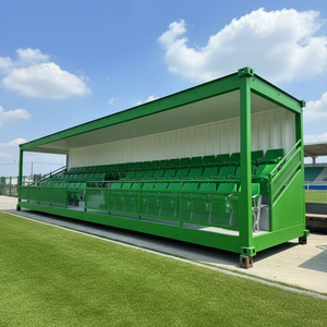 Tribuna Deportiva Modular Portátil de 20/40 Pies, Tribuna Móvil con Asientos Plegables para Eventos al Aire Libre - Product Image 1
