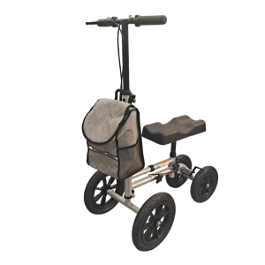 Scooter de Rodilla <span class=keywords><strong>para</strong></span> Lesiones en el Pie <span class=keywords><strong>para</strong></span> Adultos, <span class=keywords><strong>Andador</strong></span> de Rodilla Direccional, Scooter Plegable Ajustable con Freno - Product Image 1