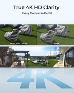 Caméra de sécurité solaire <span class=keywords><strong>REOLINK</strong></span> 4K sans fil pour extérieur, double objectif 8MP, détection intelligente, ColorX, batterie, caméra <span class=keywords><strong>WiFi</strong></span> pour la sécurité domestique - Product Image 4