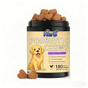 Friandises à mâcher douces prébiotiques pour chiens, marque privée OEM/ODM, compléments alimentaires pour la santé digestive et immunitaire - Product Image 1