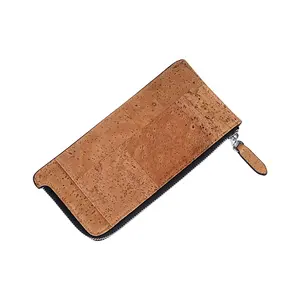 ISO BSCI LVMH certificate factory supply new women's wallets and women hand purse wallet recycled cork wallet woman