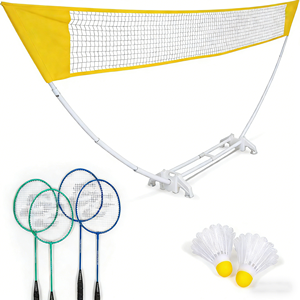Rete da Badminton Pieghevole Portatile JH <span class=keywords><strong>Pro</strong></span> per Tennis, Pallavolo, Calcio, Uso Esterno e Cortile - Product Image 3