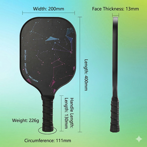 Raqueta de Pickleball de Fibra de Vidrio con Logotipo Personalizado, Palas de Pickleball de Grafito, Raqueta Profesional de Pickleball de Fibra de Vidrio y Carbono - Product Image 3
