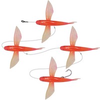 Leurre souple de pêche en mer 17cm 21cm pour la pêche à la traîne en bateau, leurre pour thon et maquereau, type Flying Fish