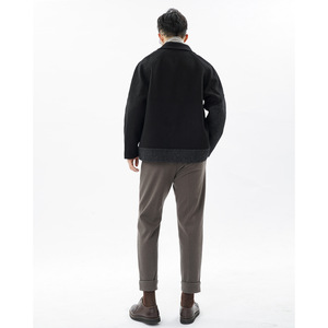 Vendita calda di buona qualità nuovo stile Plus Size cappotti di lana e <span class=keywords><strong>Cashmere</strong></span> da <span class=keywords><strong>uomo</strong></span> - Product Image 6