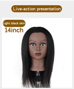 <span class=keywords><strong>Cheveux</strong></span> humains <span class=keywords><strong>Afro</strong></span> formation <span class=keywords><strong>tête</strong></span> de Mannequin <span class=keywords><strong>tête</strong></span> de coiffure cosmétologie Mannequin Mannequin <span class=keywords><strong>tête</strong></span> de poupée pour barbier - Product Image 4