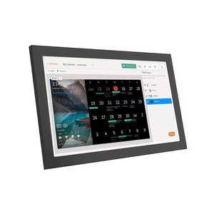 <span class=keywords><strong>Tablette</strong></span> Android 21,5 pouces 1080p avec écran tactile, processeur Rockchip Quad Octa Core, Wi-Fi, NFC, 4G, <span class=keywords><strong>cadre</strong></span> photo en bois, affichage du calendrier numérique - Product Image 1