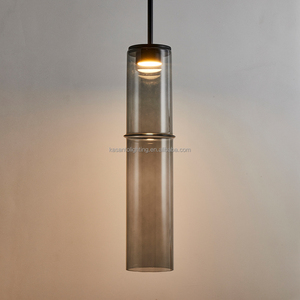 <span class=keywords><strong>Lustre</strong></span> à suspension moderne en verre bambou forêt design fer pour cuisine chevet salon disponible petit grand - Product Image 1