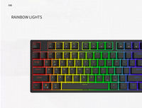 Accesorios para Computadora, Teclado con 75% de Componentes Ecológicos, Teclado Mecánico para Juegos con Cable, Fabricante de Teclados para Juegos