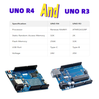 Placa de Desarrollo R4 WIFI Versión MINI Módulo de Aprendizaje de Programación TIPO-C para Kits UNO WIFI/MINIMA