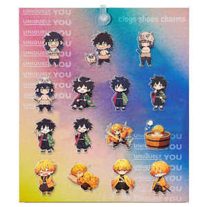Dijes de Acrílico para Zapatos de Anime Japonés, Lindos Personajes de Películas y Dibujos Animados, Decoración para Zuecos, Dijes Personalizados, Moldes <span class=keywords><strong>Gratis</strong></span> - Product Image 2