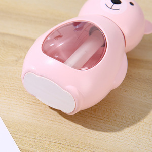 Cute Bear Shaped Humidifier <b>With</b> Night <b>Light</b> USB Powered Large Mist Output For Home Desktop Car Gift Pink - Product Image 1