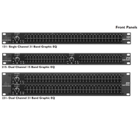 Ecualizador gráfico de audio profesional 215 de alta calidad para ecualizador gráfico de sonido